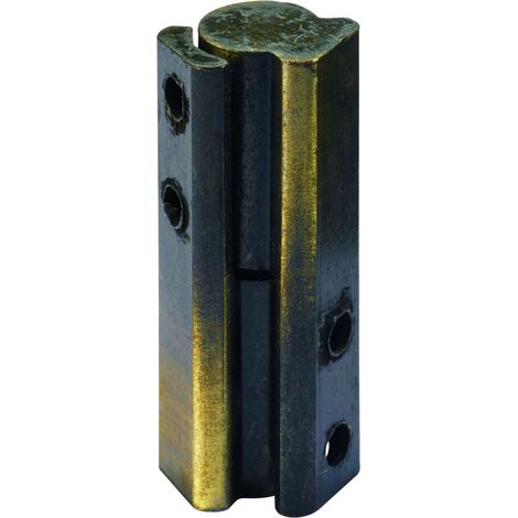 Hettich Anschraubband Stahl brüniert brüniert, 10 x 40 mm, 1 Stück Topfscharnier