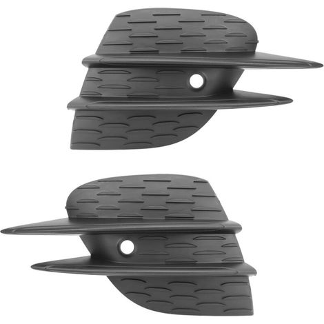 Embellecedor de faro antiniebla de 2 piezas, cubierta de rejilla inferior del parachoques izquierdo y derecho, repuesto para Mercedes-Benz Clase E W213 AMG Line 2020-2023 Facelift - Crezuo