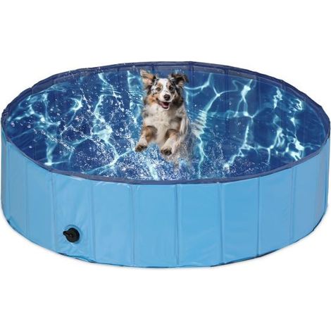 Piscina per cani blu (1/5)