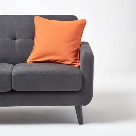 Housse coussin Uni Terracotta 45 x 45 cm (1/4)