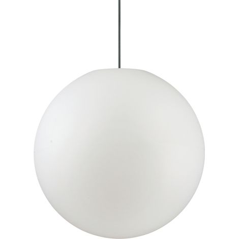 Sospensione Moderna Sole Alluminio Bianco 1 Luce E27 D50Cm (1/3)
