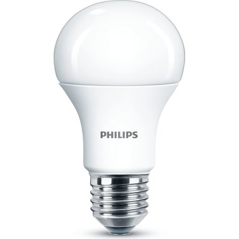 Philips Lighting Lampadina LED Goccia, Attacco E27, 5W Equivalenti a 40W, 6500K, 5 W, Bianco, 6 x 6 x 11 [Classe di efficienza energetica A+] (1/2)