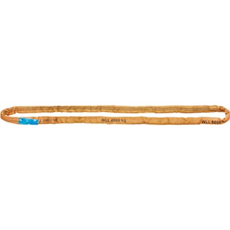 Eslinga redonda simple 8000 kg, U: 4m, N:2,0m azul