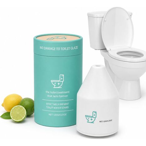 Nettoyant automatique pour toilettes à déposer dans le réservoir, 120 g, action jusqu'à 8 semaines (1/5)