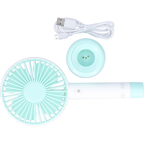 Ventilateur de Poche Rechargeable USB - Idéal Maison, Bureau et Extérieur (1/5)