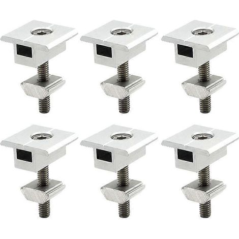 Packung mit 10 Solarmodul-Montagehalterungen, 30-mm-Mittelklemme (1/5)