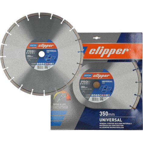 Norton tarcza d.universal 350mm clipper pro universal laser