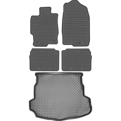 Juego de alfombrillas de goma para Mazda 6 II Hatchback (2008-2012) + alfombrilla para el maletero. (1/5)