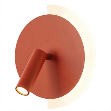 LED-Wandleuchte, Spot, Leselampe für Wohn- und Schlafzimmer, Treppenleuchte, dekorative Beleuchtung für Flur und Durchgang. (1/5)