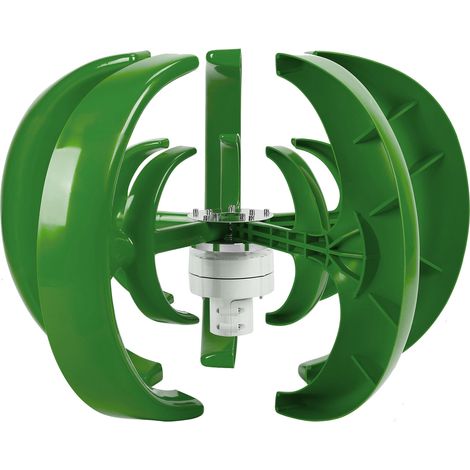 Windkraftanlage mit 5 Flügeln, Außenläufer, Wechselstrommotor, Stromerzeugungsbaugruppe, 1200 W, 24 V (1/5)