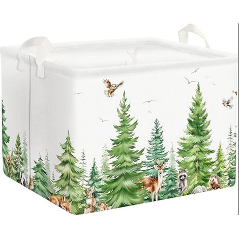 Panier Rangement Bébé Jouets Corbeille a Linge Boite Rangement Jouets Panier a Linge Pliable Cube Rangement Tissu Panier Jouet Enfant Bac a Linge Sale Impermeable (1/5)