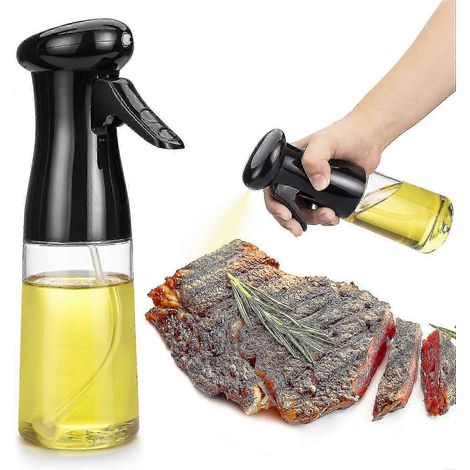 Pulvérisateur d’huile pour la cuisson, Spray d’huile d’olive de qualité alimentaire sans Bpa, Flacon pulvérisateur d’huile de 210 ml, Pulvérisateur d’huile d’olive Mister pour la cuisson, Salade, Bbq,