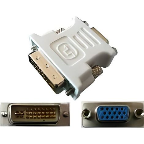 Adaptateur DVI mâle - VGA femelle