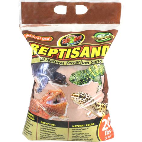 Zoo Med Reptisand Rosso Naturale: 9,1 Kilogram Bag