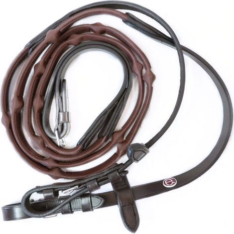 full, nero: Redini inglesi Equityum modello Padded in cuoio con inserto in gomma