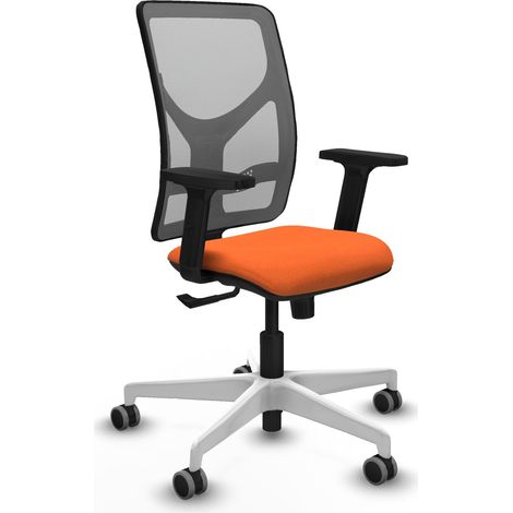 Chaise de bureau piqueras y crespo Motilla noir mousse découpée (1/2)