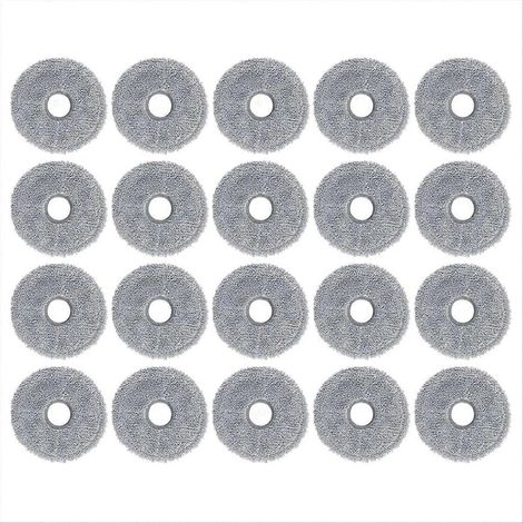 Lot de 20 chiffons de rechange pour aspirateur robot (1/5)