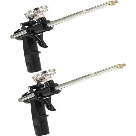 PAIR OF PU STRETCH Caulking Guns Foam Gun PU Grade Aluminum Sprayer (1/4)