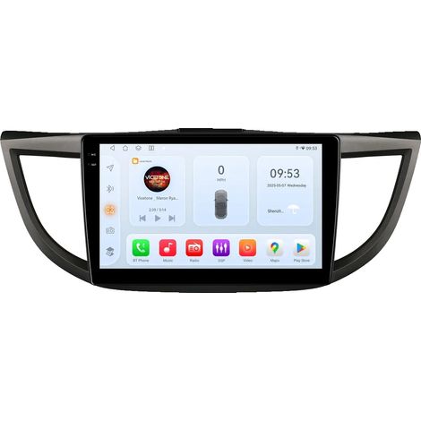 Autoradio, Touchscreen, Controllo vocale, Compatibile con Honda CRV 4a generazione 2012-2014, QS2-8 Core-4G 32G, Quad Core-a (1/2)