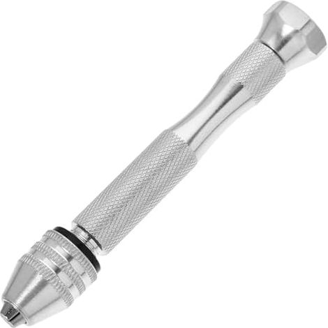 TOPPERFUN Outil rotatif de précision en alliage d'aluminium pour forets de 0,1 à 3,5 mm, outil rotatif sans clé pour le travail du bois de tilleul et la réparation de montres (1/5)
