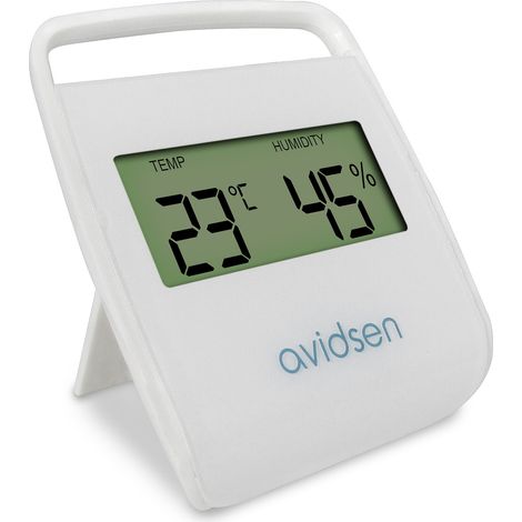 Détecteur de température et d'humidité usage intérieur - Avidsen - 107240 (1/5)