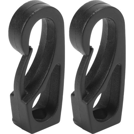 2 attaches crochet corde bateau kayak canne noeud élastique connecteur accessoire bateau (1/5)