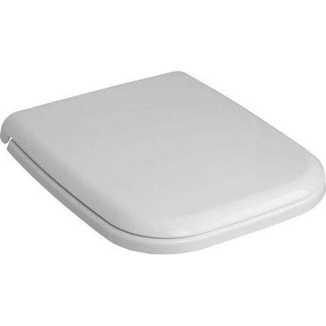 Balterley Deluxe Quick Release Soft Close Urea Toilet Seat Seat Only, 360mm - White Finish