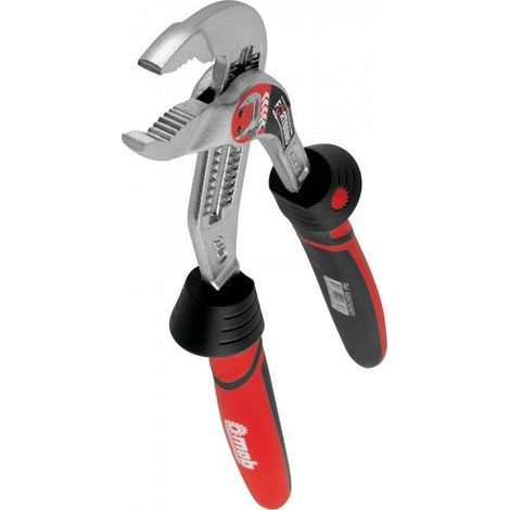 Mob Outillage – Pince multiprise Fortech 60 mm – Réglage automatique sans bouton – Denture autobloquante – Acier forgé chromé
