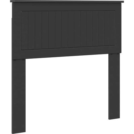 Maison Exclusive - Cabecero Roble Negro Madera contrachapada (1/5)