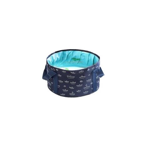 1 Bain De Pieds Bleu Marine, Bain De Pieds, Bain De Pieds, Bain De Pieds Pliable, Seau Pour Les Pieds