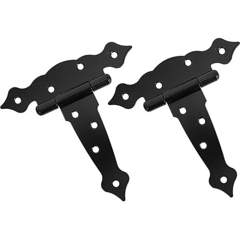 2 pièces Charnières Lourdes pour Portes Bois (1/5)