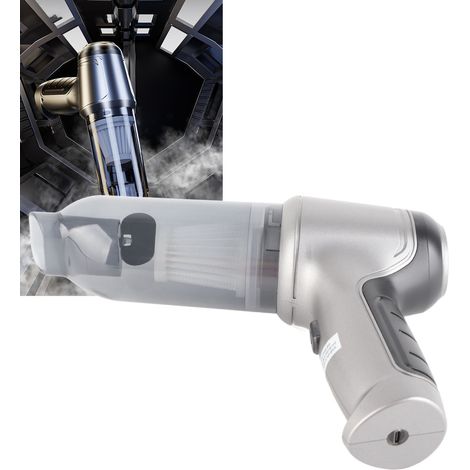 Aspiradora portátil para coche y hogar, recargable por USB, potencia de 63000 Pa, compacta, inalámbrica con batería de litio de 4000 mAh, filtros de alta eficiencia. (1/5)