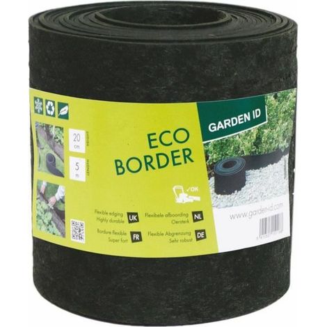 Bordura - ECO BORDER - Gomma - 5mxH20cm - Garden ID (1/4)