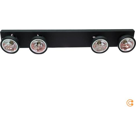 [GEBRAUCHT] B-Ware Arcchio Deckenleuchte Lampe Jorvin Schwarz 4 Flammig Wohnraumleuchte Spot Decke