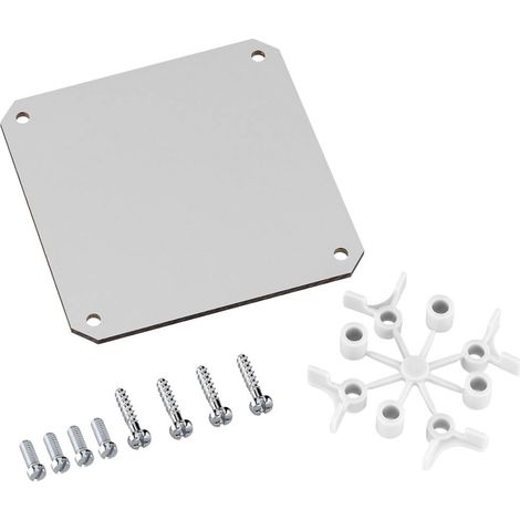 Spelsberg TK MPI-1111 Piastra di montaggio (L x L) 90 mm x 90 mm Carta laminata 1 pz. (1/2)