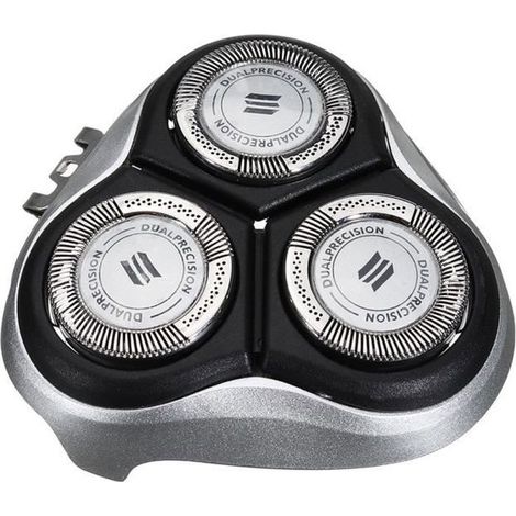 Tête de Rasoir - Philips - HQ8 - 3 Pièces - Système de coupe de précision - Lames en acier inoxydable (1/4)