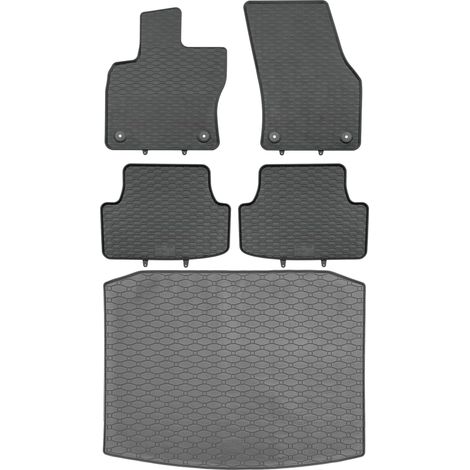 RIGUM 434279 Maletero + Alfombrillas GEYER 893/4C - Seat Ateca Crossover 09.2016 (maletero inferior / tracción 4x2) Pie delantero AV2 - INSTALADO