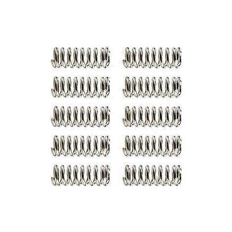 10 Stück 3D-Drucker-Zubehör: Zuführungsfeder für Wade-Extruder, vernickelt, 1,2 mm