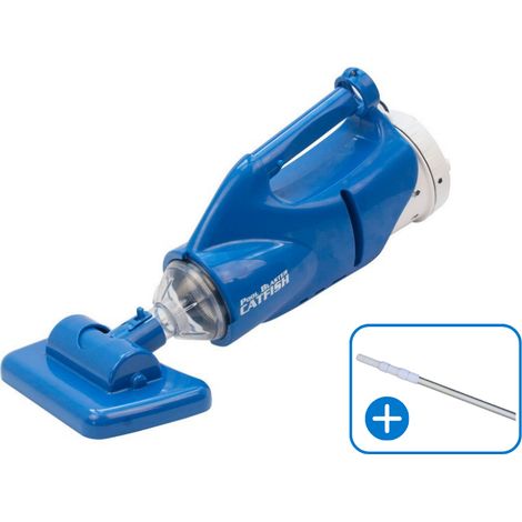 SET Poolblaster Bodensauger Catfish Li inkl. Teleskopstange