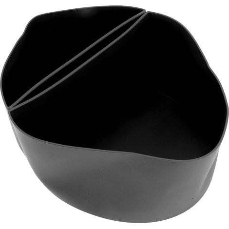 Doublure en silicone pour mijoteuse 6 QT, réutilisable et étanche, 2 en 1, avec séparateur, accessoire de cuisine, noire (1/5)