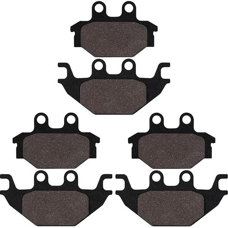 Plaquettes de frein avant/arrière pour SYM Quadlander 300 2007-2010 / KYMCO MXU 250 R 2012 2013 / MXU 300 2005-2014 / MXU 300 R 2010-2013 (1/5)
