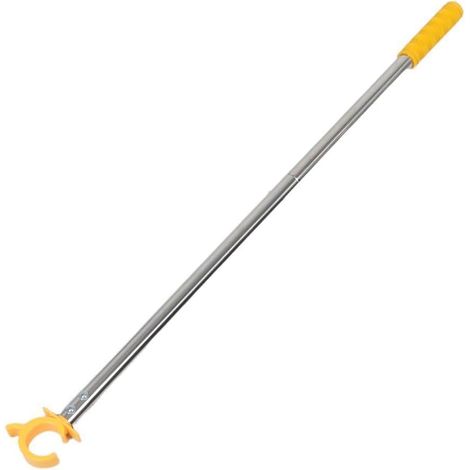 Perche d'ouverture de fenêtre télescopique avec poignée sécurisée pour fenêtres de salon et puits de lumière en hauteur - Outil portable en métal et plastique - Style 2 (1/5)