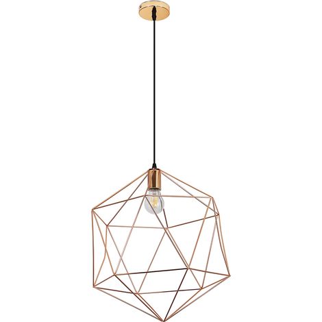 Deckenlampe - Vintage-Design Pendelleuchte - Lara Gold