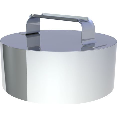 Couvercle de fermeture inox diamètre 200 mm