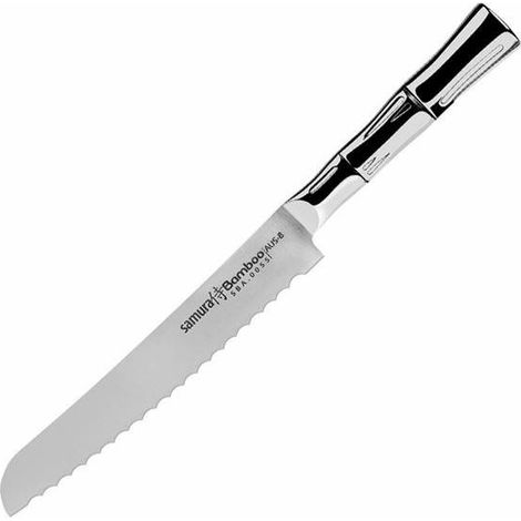 Couteau à pain Samura en bambou, 19,4 cm, acier AUS-8