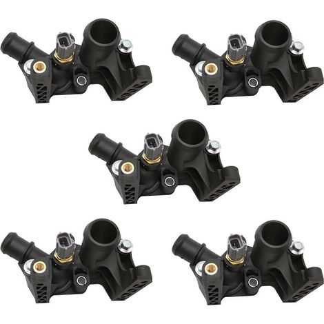 Boîtier de thermostat de système de refroidissement 5X 7M5G-8K556-AC, Ford Fiesta Focus 2012-2016 (1/5)