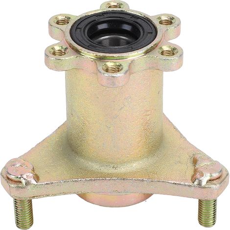 Mozzo ruota anteriore con freno a disco da 17 mm, 3 prigionieri in lega d'acciaio per quad, moto da cross e ATV da 110cc e 125cc