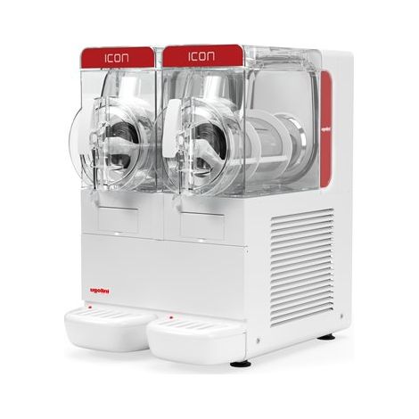Machine à Granité & Frappé  Gamme Icon - Série Top - 2 Cuves 6 litres - Ugolini