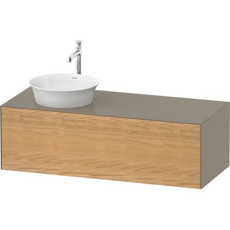 Duravit White Tulip, meuble sous-lavabo mural, largeur 1300 x (1/2)
