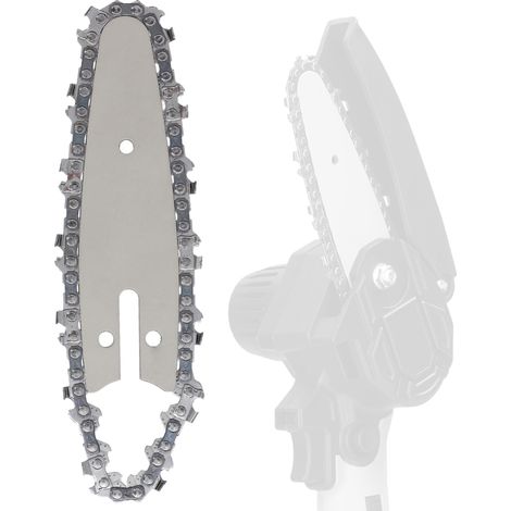 Kit chaîne et guide-chaîne pour tronçonneuse électrique au lithium - Accessoire de rechange pour outil de coupe du bois (1/5)